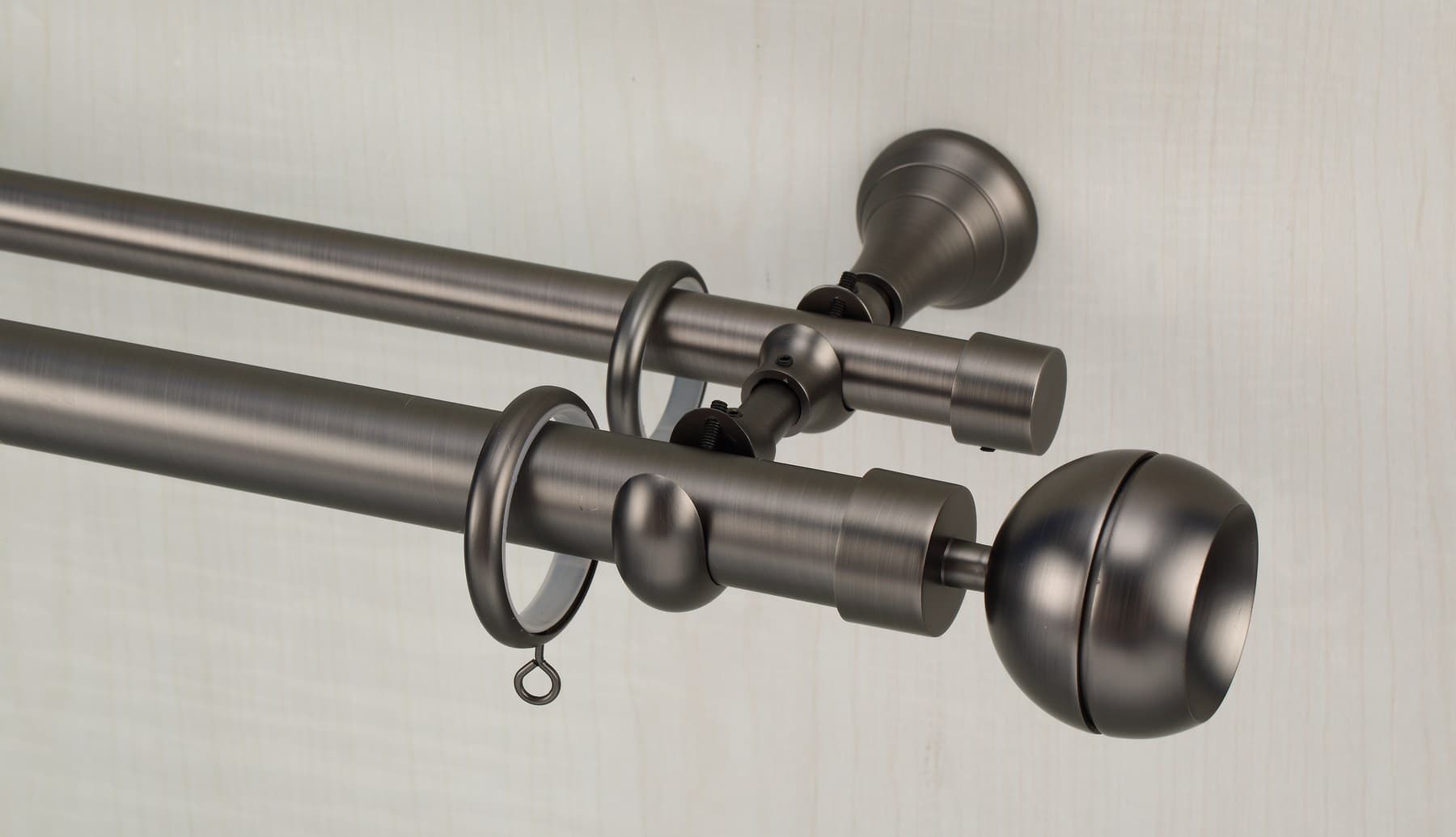 Blue gold Ø28 mm decorative rod system